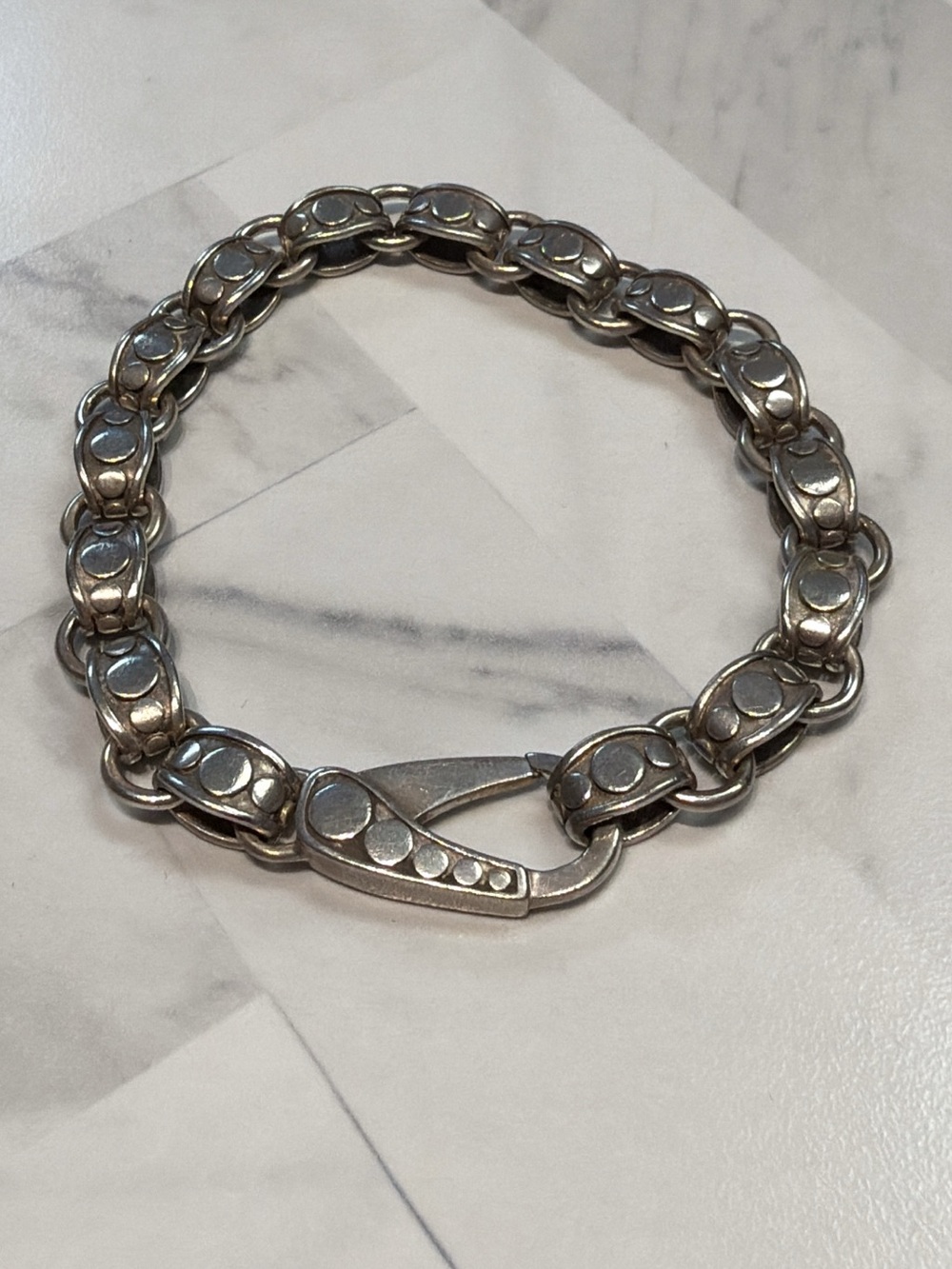 John Hardy 925 Sterling Silver Bracelet 7.5"